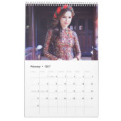 Calendrier Mural Ao Dai Vietnam (Feb 2027)