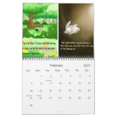 Calendrier Mural Apprenez À Cravate Une Cravate Avec Le Lapin Et Le (Feb 2027)