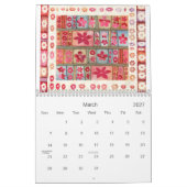 Calendrier Mural aquarelle (Mar 2027)