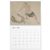 Calendrier Mural Aquarelle de thérapeute de chiropractie de (Mar 2027)