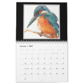 Calendrier mural Aquarelle Oiseaux 2027 (Jan 2027)