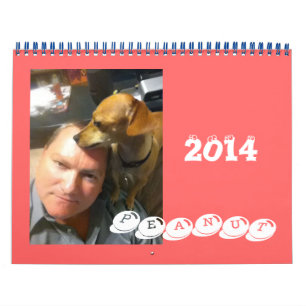 Calendrier Mural Arachide la Chiweenie