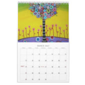 Calendrier Mural Arbre de la vie (Mar 2027)