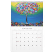 Calendrier Mural Arbre de la vie (Feb 2026)