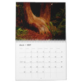 Calendrier Mural Arbres du nord-ouest Pacifique (Mar 2027)
