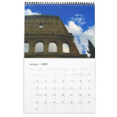 Calendrier Mural architecture ancienne 2014 (Jan 2027)