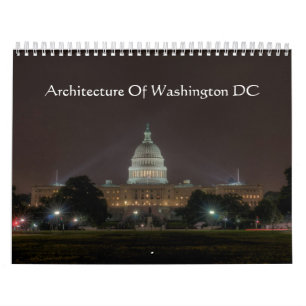 Calendrier Mural Architecture de Washington DC
