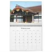 Calendrier Mural architecture japonaise 2025 (Feb 2026)