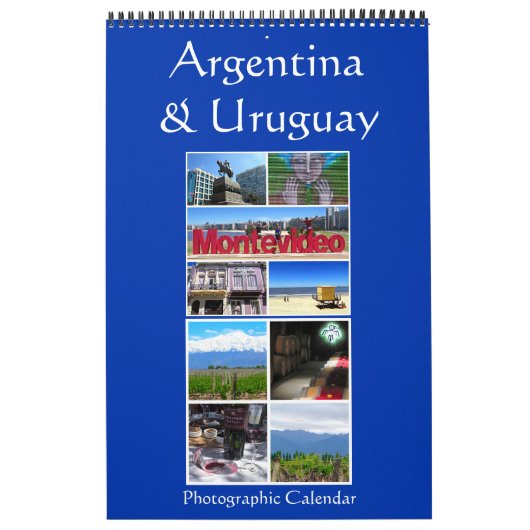 Calendrier Mural argentine et uruguay (Protection)