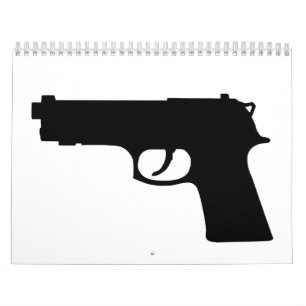 Calendrier Mural Arme d'arme à feu