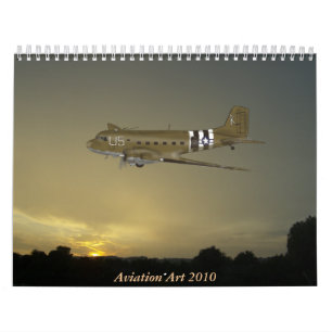 Calendrier Mural Art. 2010 de l'aviation