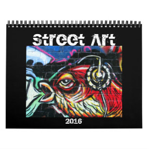Calendrier Mural art 2016 de rue