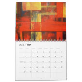 Calendrier Mural Art Abstrait (Mar 2027)