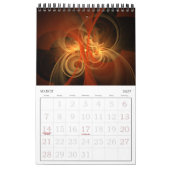 Calendrier Mural Art Abstrait moderne 2017 (Mar 2027)