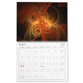 Calendrier Mural Art Abstrait moderne 2018 (Mar 2027)
