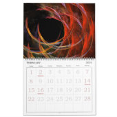 Calendrier Mural Art Abstrait moderne 2018 (Feb 2026)