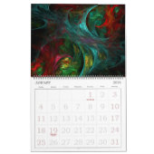 Calendrier Mural Art Abstrait moderne 2018 (Jan 2026)