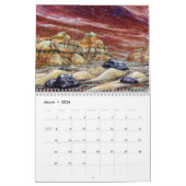 Calendrier Mural Art coloré par Alexandra Cook aka Linandara (Mar 2026)