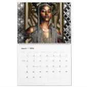 Calendrier Mural Art contemporain africain et art populaire (Mar 2026)