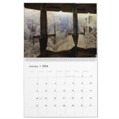 Calendrier Mural art de 12 mois de kimono (Jan 2026)