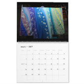 Calendrier Mural art de 12 mois de kimono (Mar 2027)