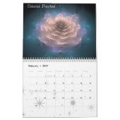 Calendrier Mural Art de fractale par Rebecca Poole (Feb 2027)