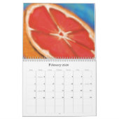 Calendrier Mural Art de fruit (Feb 2026)