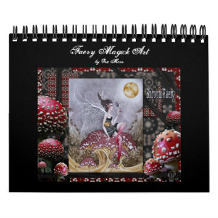 Calendrier Mural Art de Magick de Faery