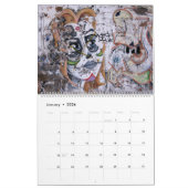 Calendrier Mural Art de rue du Las Palmas 20XX (Jan 2026)