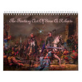 Calendrier Mural Art d'imaginaire par Steve un Roberts (Protection)
