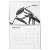 Calendrier Mural Art et horticulture noirs et blancs 2014 (Jan 2026)