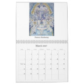 Calendrier Mural Art Imaginaire original par Joyce Jackson Calendri (Mar 2027)