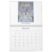 Calendrier Mural Art Imaginaire original par Joyce Jackson Calendri (Mar 2026)