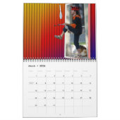 Calendrier Mural Art numérique 3D OOB (Mar 2026)