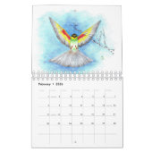 Calendrier Mural Art par Miranda Sue Hartmann (Feb 2026)