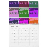Calendrier Mural Art pop (Mar 2026)