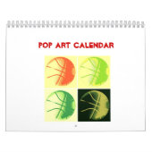 Calendrier Mural Art pop (Protection)