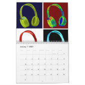 Calendrier Mural Art pop (Jan 2027)