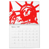 Calendrier Mural Art pop (Feb 2027)