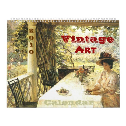 Calendrier Mural Art vintage 2010 (Protection)
