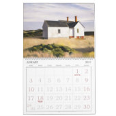 Calendrier mural artistique Edward Hopper (Jan 2027)