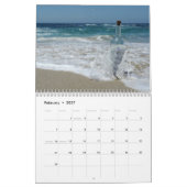 Calendrier Mural Au bord de la mer (Feb 2027)