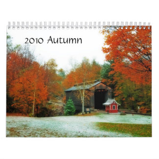 Calendrier Mural Automne 2012