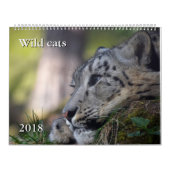 Calendrier mural avec des photos des chats (Protection)