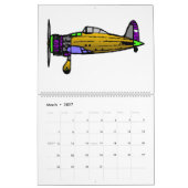 Calendrier Mural avions, 201_ (Mar 2027)