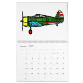 Calendrier Mural avions, 201_ (Jan 2027)