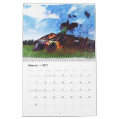 Calendrier Mural Avions de WWI (Feb 2027)