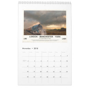 CALENDRIER MURAL AVIONS, TRAINS ET AUTOMOBILES