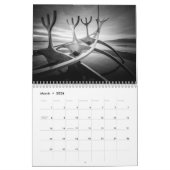 Calendrier Mural B&W Islande (Mar 2026)