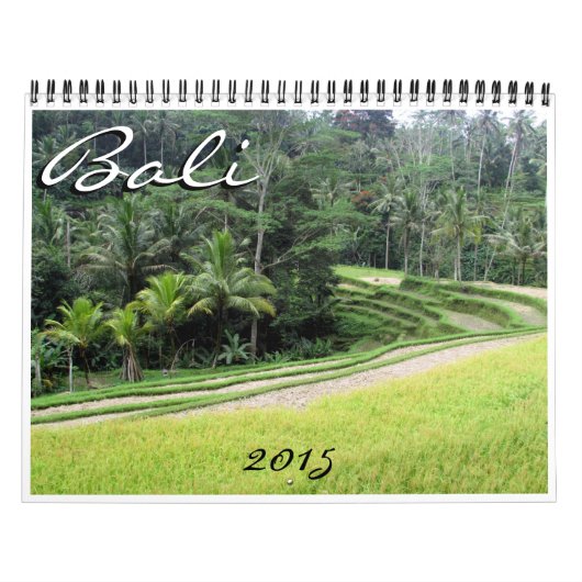 Calendrier Mural Bali 2015 (Protection)